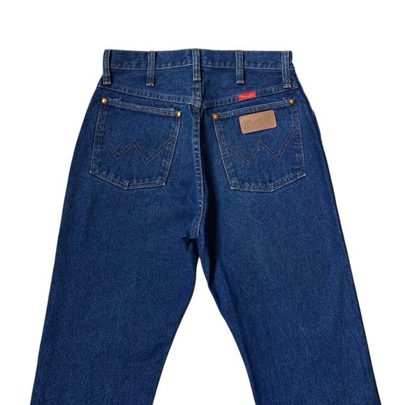 70s vintage highwaisted Cowboy Cut wrangler jeans 14MWZG slim fit Scovill. - Picture 4 of 5